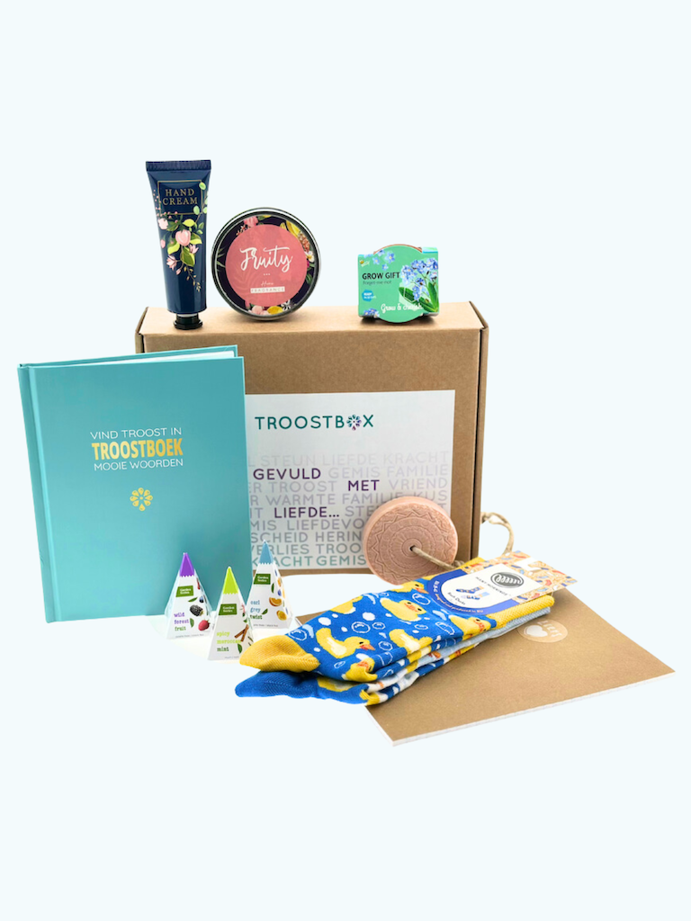 troostbox - troostdoos - rouwdoos - rouwgeschenk - rouw - troost - rememberm - voor haar groot